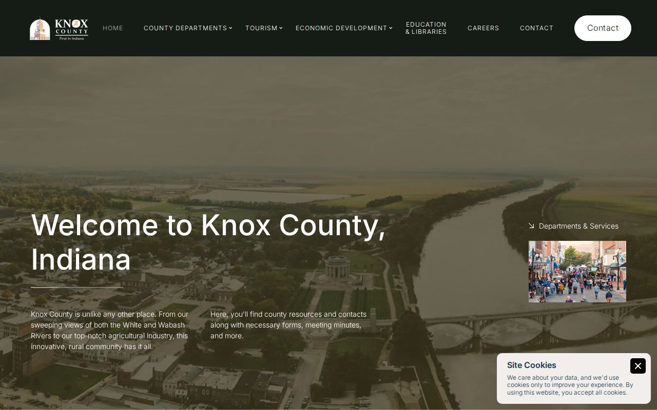 Knox County courthouse and court docket access information
